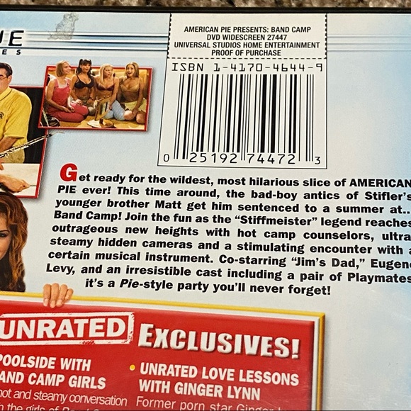 American Pie DVD Bundle Band Camp & The Naked Mile - Picture 5 of 6